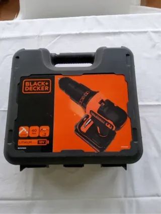 Taladro Atornillador Black+Decker 18V