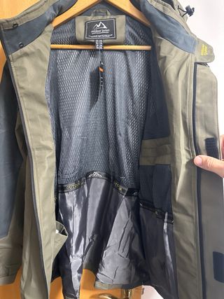 Chaqueta Shftshell impermeable.