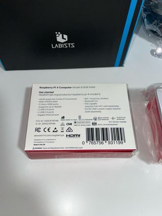 Kit Raspberry Pi 4 B 8GB LABISTS