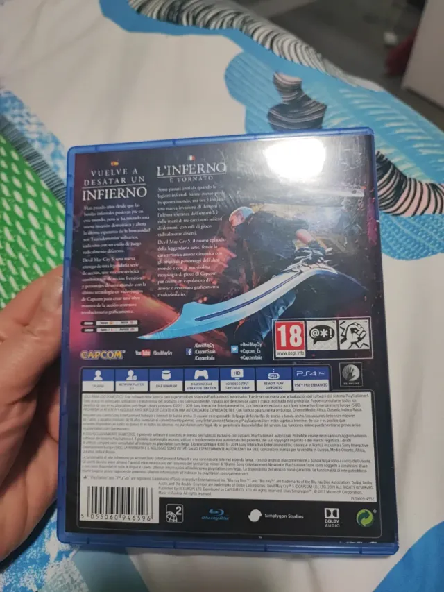 PS4 Devil May Cry 5 Juego