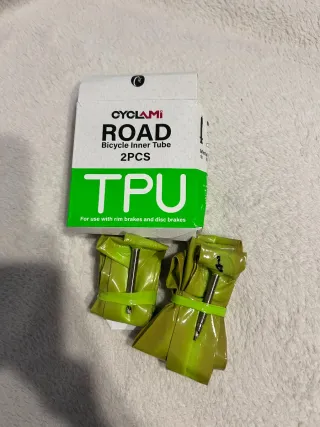 Cámaras de bicicleta TPU Road 2uds