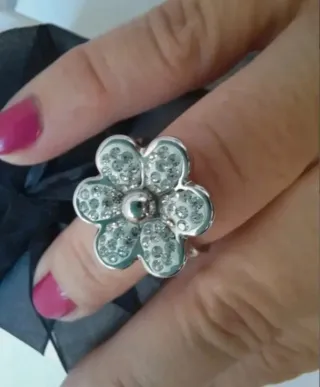 Conjunto Viceroy Anillo y Pendientes Flores