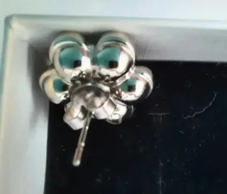 Conjunto Viceroy Anillo y Pendientes Flores