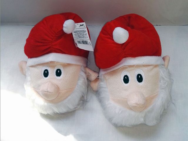 Nuove scarpe in peluche Babbo Natale