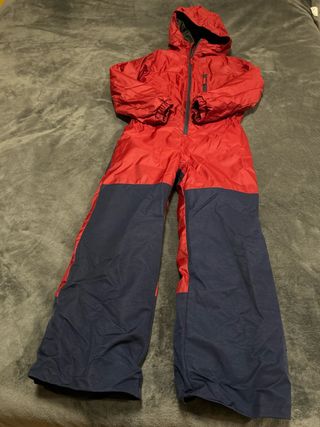 Mono esquí rojo Wedze Talla 10 años.