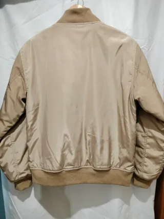 Chaqueta bomber Systemaction beige mujer