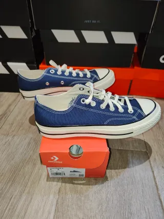 Converse Chuck 70 OX Azul Talla 39 Sin Estrenar