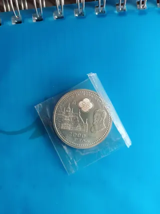 Moneda 2000 Pesetas Plata 1998