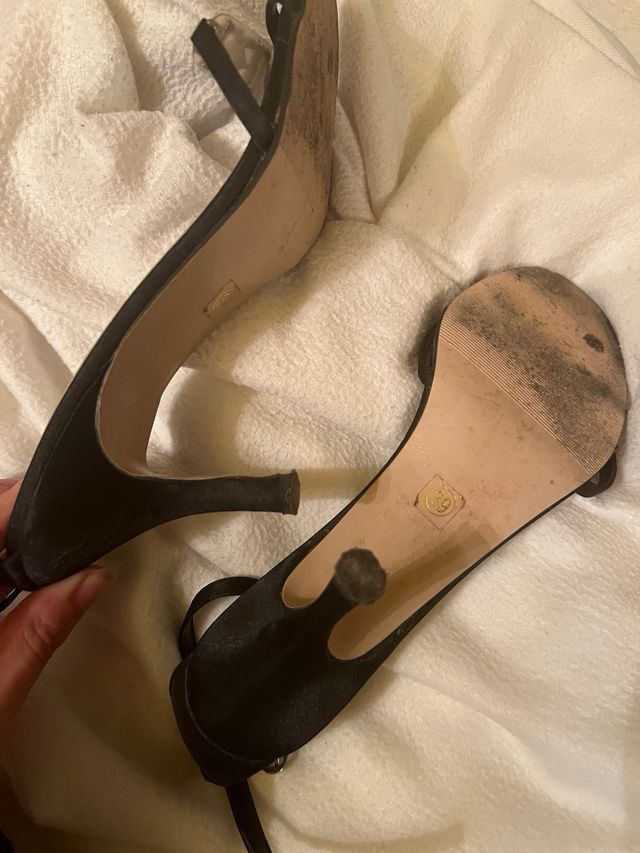 Sandalias Dylena Tacón Adorno Brillante