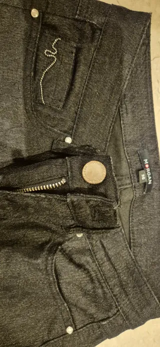 Pantalones Morgan Negros