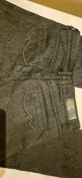 Pantalones Morgan Negros