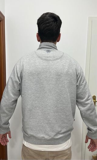 Sudadera Bow Tie gris XL