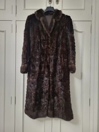 Abrigo vintage  de pelo natural Alta peletería