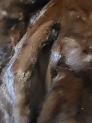 Abrigo vintage  de pelo natural Alta peletería