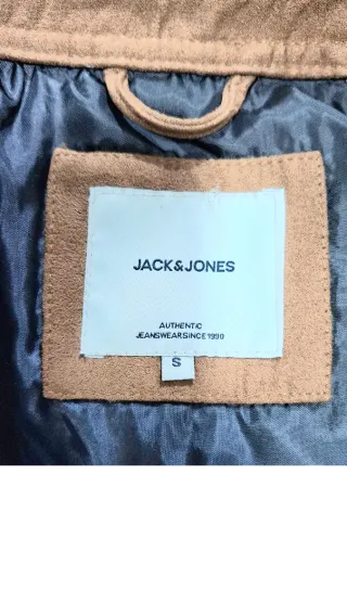 Chaqueta Jack & Jones ante sintético marrón