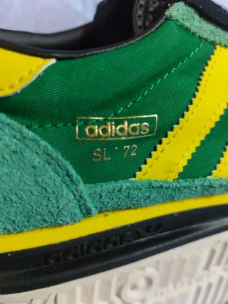 Adidas SL72 verdi e gialle
