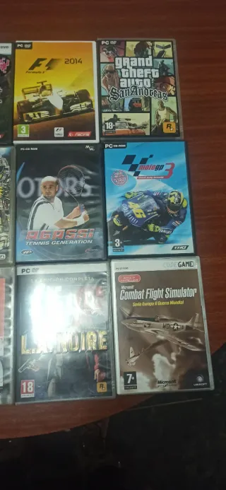 Lote 13 Videojuegos PC
