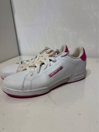 Zapatillas Reebok Blancas y Rosas