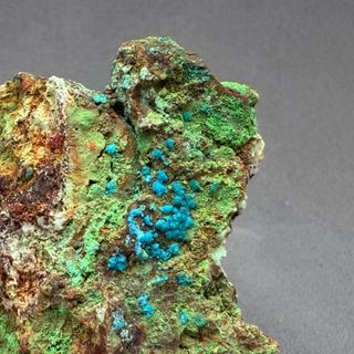 Crisocola y Conicalcita - Mazarron - Minerali