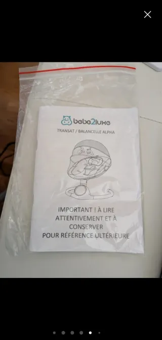 Mecedora electrónica bebé 2luxe