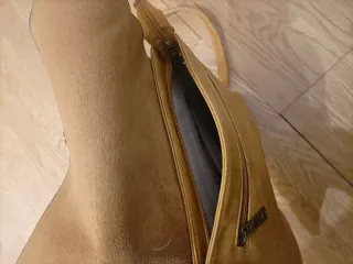 Bolso bandolera amarillo mostaza