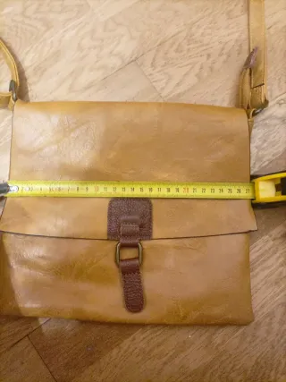 Bolso bandolera amarillo mostaza