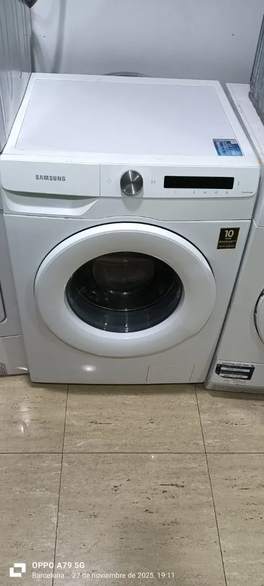 Lavadora Samsung 9 KG Carga Frontal Blanca