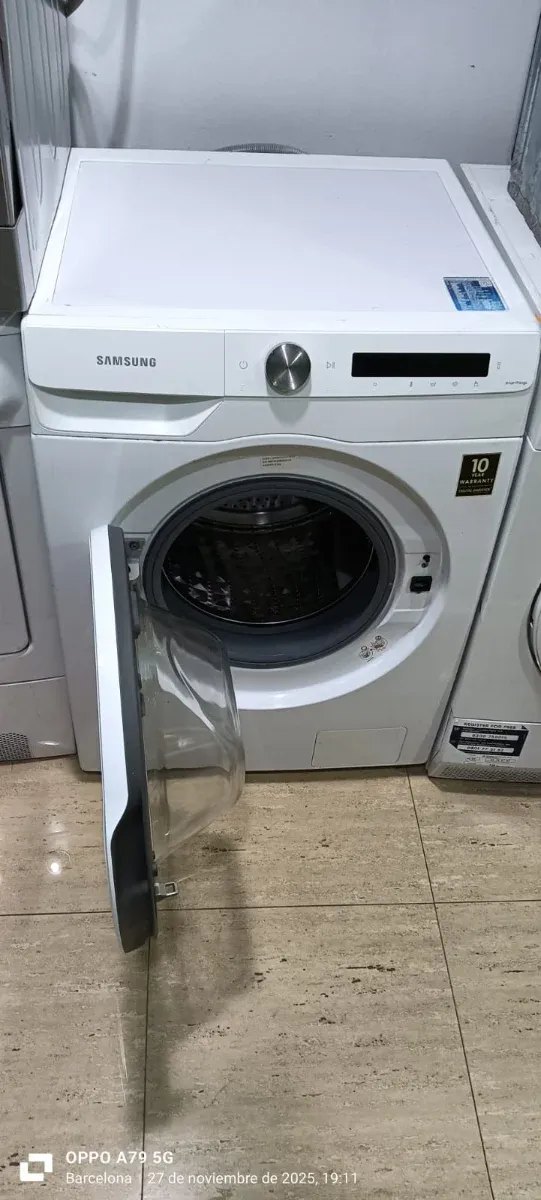 Lavadora Samsung 9 KG Carga Frontal Blanca
