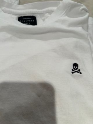 Camiseta Scalpers Blanca Talla M