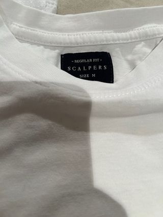 Camiseta Scalpers Blanca Talla M