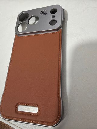 Funda iPhone 17 Pro Max Piel Marrón