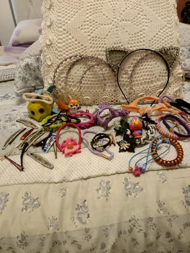 Diademas, horquillas y lazos para el pelo