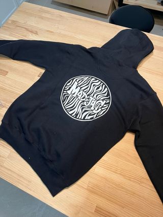 Sudadera Negra  Hombre Talla M