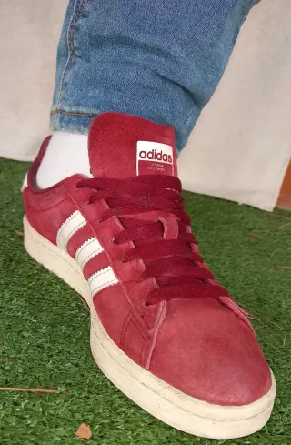 Zapatillas Adidas Campus Granate Talla 36