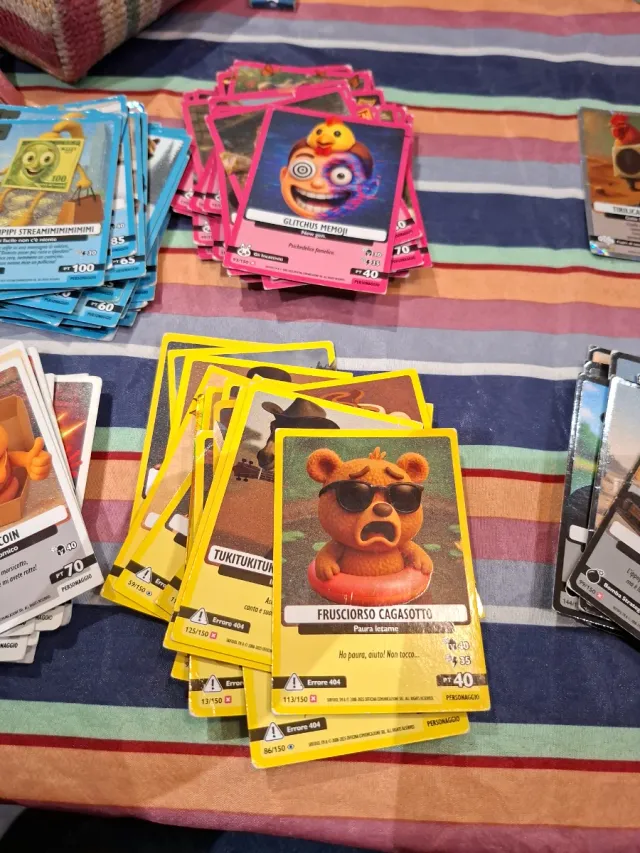 Cartas Italianas Brainrot CAMBIO O VENDO