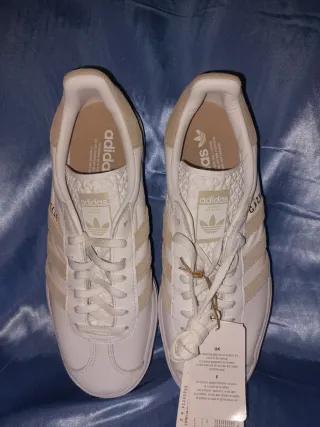 Adidas Gazelle Bold Beige/Bianco