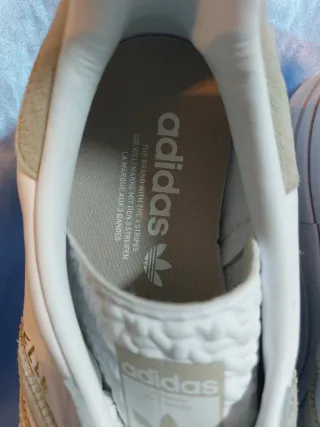 Adidas Gazelle Bold Beige/Bianco