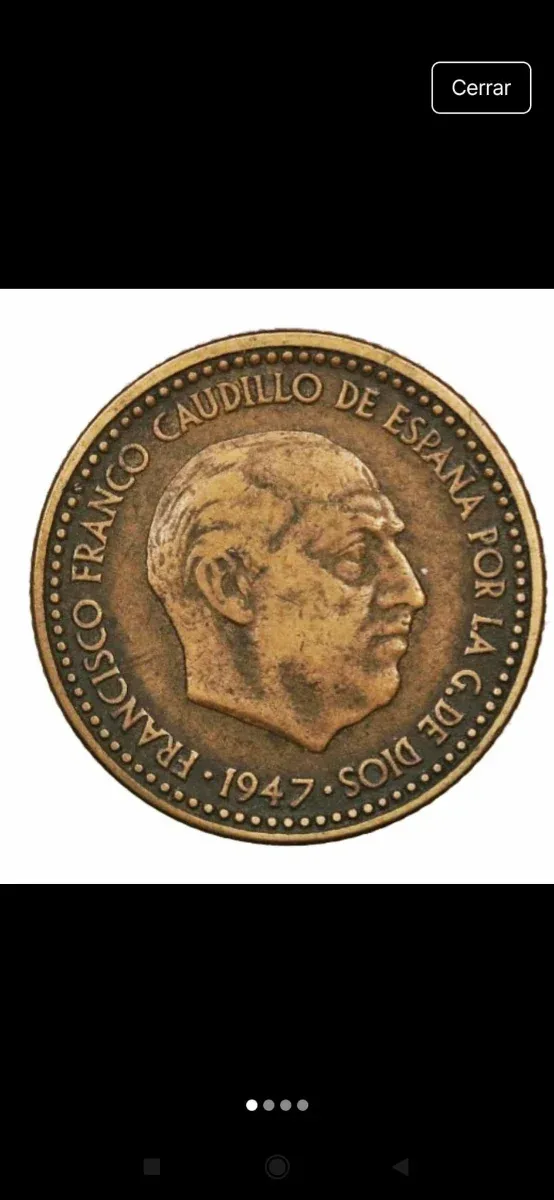 131 Monedas 1 Pta Franco 1947-1966
