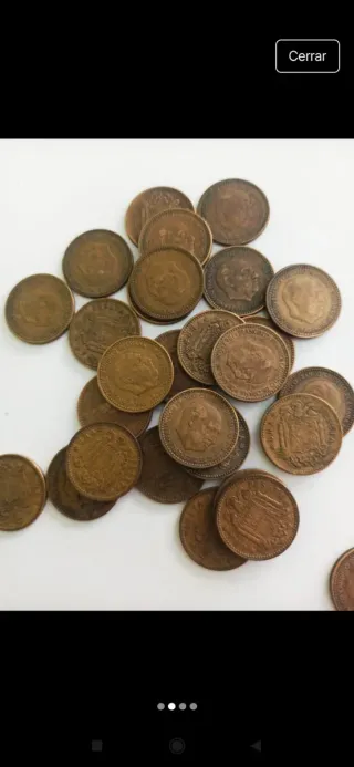 131 Monedas 1 Pta Franco 1947-1966