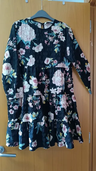 Vestido estampado talla S