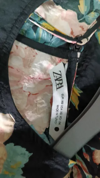 Vestido estampado talla S