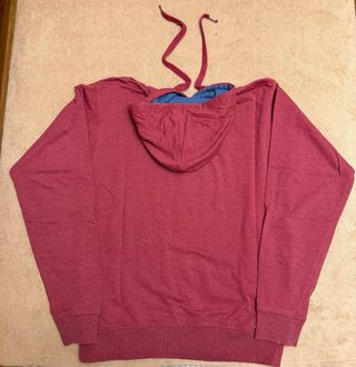 Sudadera con capucha INS63 ZONE roja