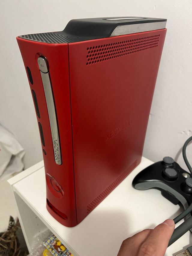 Xbox 360 Roja Edición Residente Evil Original.