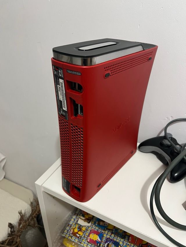 Xbox 360 Roja Edición Residente Evil Original.