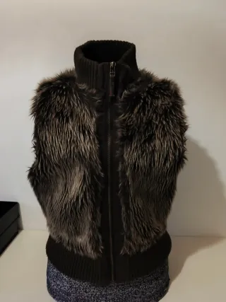 Chaleco pelo sintético Talla M