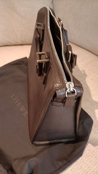 Bolso Loewe Marrón Oscuro Original