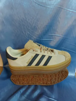 Adidas Gazelle Bold Beige/Marrone