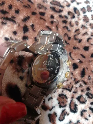 Reloj Mercedes-Benz Caballero Oro/Plata