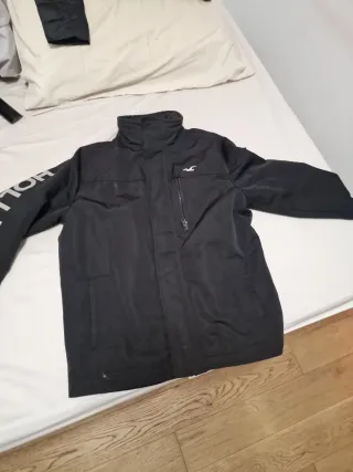 Chaqueta acolchada negra