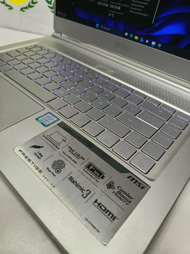 Portátil MSI P65 Creator 8RD Prestige